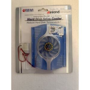 Titan TTC-HD12 Hard Drive Cooler 3.5" HDD Cooling Fan New Sealed